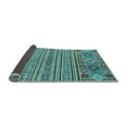 thumbnail image 2 of Ahgly Company Indoor Rectangle Abstract Light Blue Modern Area Rugs, 8' x 12', 2 of 4