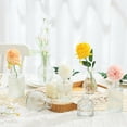thumbnail image 5 of Bud Vases in Bulk 30, Glass Vases for Centerpieces, Small Vases for Flowers, Small Flower Vases for Centerpieces, Mini Vases, Vintage Vases, Clear Bud Vases for Wedding Table Decor, 5 of 9
