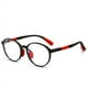 thumbnail image 3 of Gafas para niños, gafas anti luz azul para hombres y mujeres, gafas planas TR90 para estudiantes, montura redonda, 3 of 5