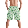 thumbnail image 2 of joogoo Men's Swim Trunks Four Leaf Clover Beach Shorts with Pockets XL, 2 of 6