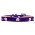 thumbnail image 6 of Dog, Puppy  Pet Widget Ice Cream Collar, "Bright Pink Rose", 6 of 8