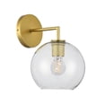 thumbnail image 2 of Lámpara Pared Arbotante Tecnolite Cristal 60 W Sin Foco dorado, 2 of 5