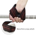 thumbnail image 4 of GOGHOST Figure 8 Lifting Straps for Deadlift,Weightlifting Wrist Wraps,Small,Red, 4 of 7