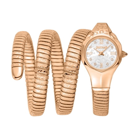 Just Cavalli Women's Snake 316L Stainless Steel Watch JC1L271M0075