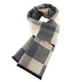 thumbnail image 3 of Mens Winter Warm Long Soft Scarf Plaid Tassel Scarf for Men Soft Classic Scarves，Unisex Classic Warm Thickened Brushed Scarf Scarf, 3 of 6
