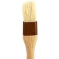 thumbnail image 3 of TrueCraftware- 1” Flat Head Pastry Brush Boar Bristles with Wooden Handle- Basting Pastry Brush Culinary Oil Brush for Barbecue Butter Grill BBQ Sauce Baster Marinade Kitchen Food Cooking Brush, 3 of 5