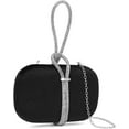 thumbnail image 6 of Women's Rhinestones Evening Handbag Crystal Clutch Bridal Purse for Wedding Prom Night Out Party, 6 of 6