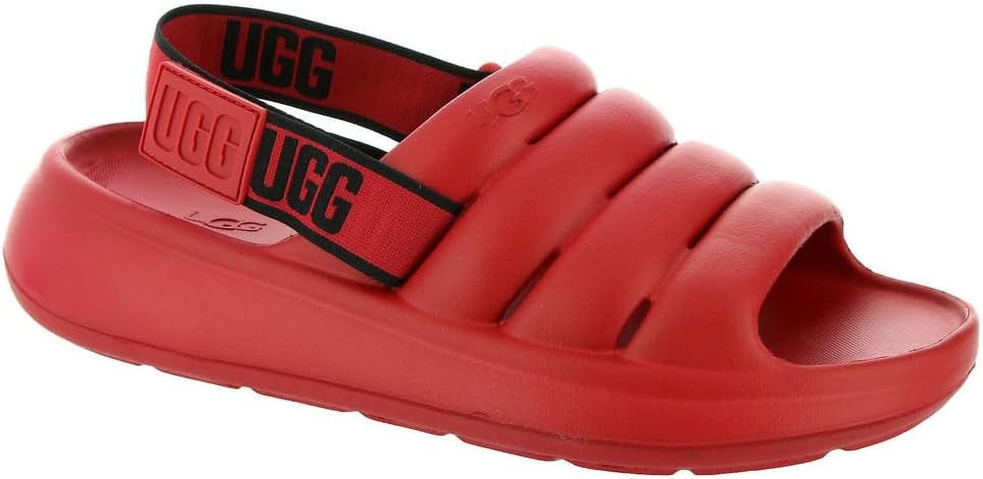 ~UGG Men\'s Sliders Sport Yeah Red Sandals NWT 9 UGG sport yeah slides Men main image 3