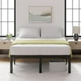 thumbnail image 1 of ZINUS Yelena 18 Inch Queen Metal Platform Bed Frame, Steel Slat Support, No Box Spring Needed, Eco Friendly WonderBox(TM) Packaging, Easy Assembly, Black, 1 of 5