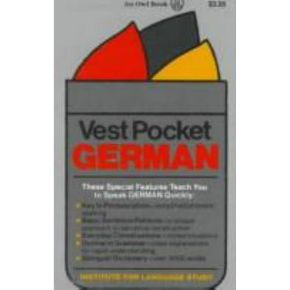 Pre-Owned Vest Pocket German (Vest Pocket Series) (Paperback) 0805015086 9780805015089