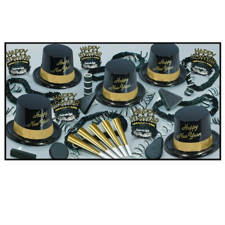 Ddi Gold Legacy New Year Party Assortment For 50 (pack Of 3)