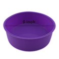 thumbnail image 5 of Silicone Cake Pan Round Cake Pan 4 Pieces Silicone Round Cake Molds Silicone Cake Pan Cake Pan 6 Inch, 4 Inch, Non-stick Pan Pan, Multi Color, 5 of 5