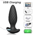 thumbnail image 3 of Tluda Bluetooth APP Control Anal Plug Vibrator Butt Plug for Men Gay Male Prostate Massager Masturbator, 3 of 6