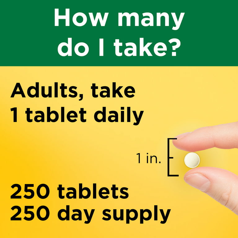 Nature Made Tabletas de ácido fólico de 400 mcg (665 mcg DFE), 250 unidades  (paquete de 3)