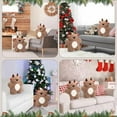 thumbnail image 4 of 2 Set Christmas Pillows Decorations 17.72 Inch Soft Plush Elk Shaped Xmas Throw Christmas Deer Pillows for Sofa Bedroom Living Home Holiday Party Decor Gifts, 4 of 6