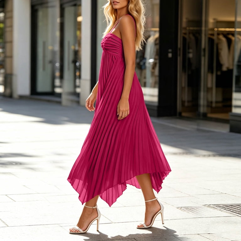 casual bandeau dress MainGRL Women's Casual Striped Bandeau Dress,Vacation Outfits Women,Pastel Dresses For Women