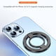 thumbnail image 5 of Soporte magnético para anillo de dedo de teléfono CNC para iPhone 12 13 14 Pro Max (plata), 5 of 7