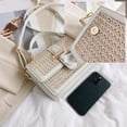 thumbnail image 6 of LinYooLi Straw Clutch Purse Women Crossbody Bag Summer Beach Shoulder Bags Vintage Rattan Woven Small Handbag, 6 of 7