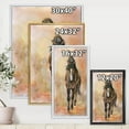 thumbnail image 4 of Designart Portrait Of Beautiful Chestnut Horse II FLOAT FRAME WALL ART, 4 of 4