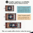 thumbnail image 3 of Farmhouse Kitchen Rugs Set 3 Piece, Boho Kitchen Mats for Floor, Non-Slip Kitchen Rug Waterproof Mats for Kitchen, Runner Rugs for Hallway Laundry Holiday Sink Decor, 3 of 12