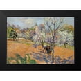 thumbnail image 2 of Guillaumin, Armand 14x11 Black Modern Framed Museum Art Print Titled - Two Peasants Sowing Haricots In An Orchard In Blossom, 2 of 5