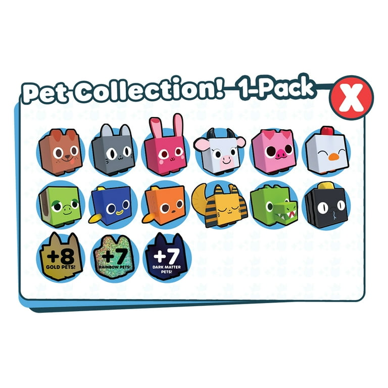  Pet Simulator X - Mystery Pet Minifigures 2-Pack (Two