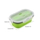 thumbnail image 1 of Caja De Fruta De Comida Campestre Para Almuerzo De Silicona Con Contenedor Estirable Telescópico Capaz De Doblar La Bifurcación, 1 of 7