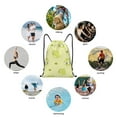 thumbnail image 6 of Sikiie Cute Frog3 Drawstring Backpack Drawstring Bags, Draw String Back Bag for Sports, Gym, Travel, Swimming, Beach-Small, 6 of 6