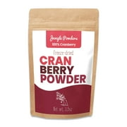 Jungle Powders Wild Cranberry Powder 3.5oz 100% Freeze Dried Fruit Extract