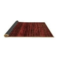 thumbnail image 2 of Ahgly Company Indoor Square Abstract Brown Modern Area Rugs, 7' Square, 2 of 4