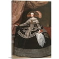 thumbnail image 1 of ARTCANVAS Queen Mariana Of Austria 1652 Canvas Art Print by Diego Velazquez - Size: 12" x 8" (0.75" Deep), 1 of 9