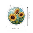 thumbnail image 2 of Acrylic Puzzles for Window Hanging, 7.4 Inch Suncatcher Puzzle Garden Decoration Home Decor for Women Men Mom Birthday Gift, 2 of 5