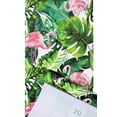 thumbnail image 5 of Watercolor Flamingo Tropical Peel and Stick Wallpaper Removable Green/Pink Vinyl Self Adhesive Shelf Liner 17.7in x 9.8ft, 5 of 8