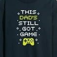 thumbnail image 3 of Instant Message - Got Game Dad  - Men's Long Sleeve T-Shirt, 3 of 6