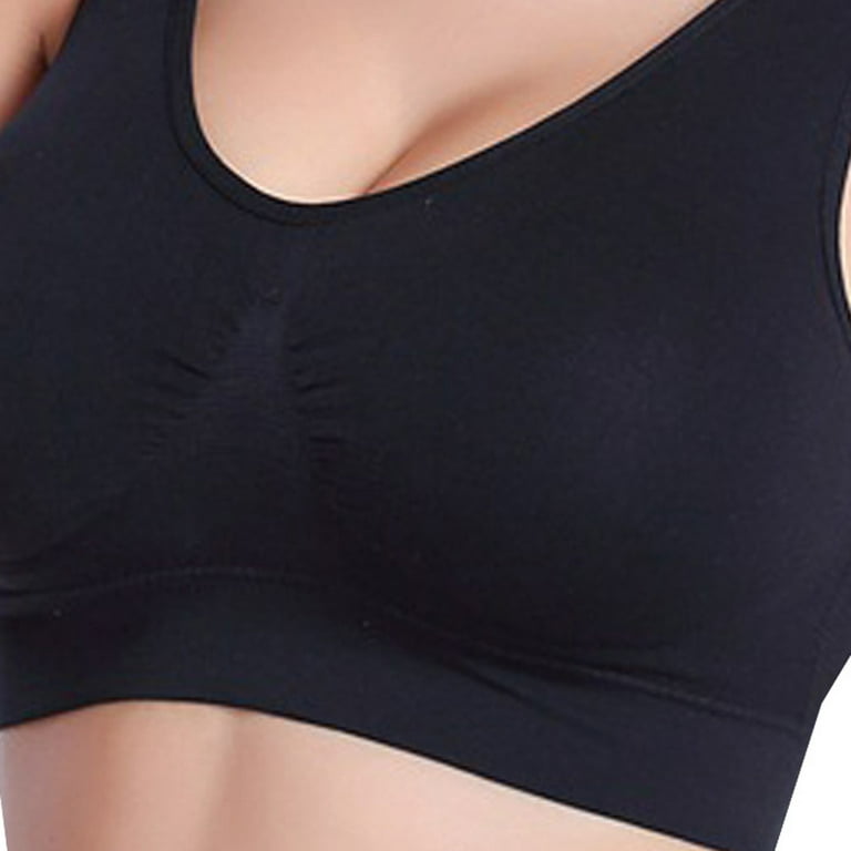 Meichang Bras for Women Wireless Lift T-shirt Bras Seamless Comfy