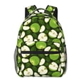 thumbnail image 1 of Balery Green Fruit Mochila Escolar Impresa, Mochila Ligera para Viajes Casual, Mochila Duradera y Cómoda Multifuncional, Mochila para Laptop-One Size, 1 of 5