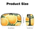 thumbnail image 5 of Cantaloupe Electronic Travel Case Organizer USB Case Charger Phone Case Cable Organizer, Oxford Fabric Waterproof Portable Digital Storage Bag for Cables, Chargers, Phones - 5.9x9.44x3.14 in, 5 of 6