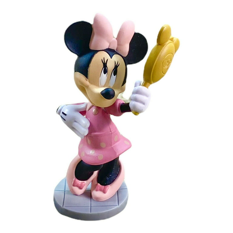 Minnie Mouse Vanity Botique 3” PVC Figure Cake Topper Figurine Mickey  Disney New 