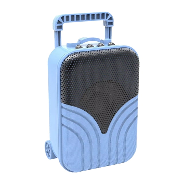 Portable Bluetooth Speakers Bluetooth Speaker Creative Gift Mini Trolley Box Insert Card Radio New Retro Computer Speaker Portable Audio Gift Card Box