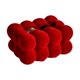 thumbnail image 2 of Soporte para caja de pañuelos, soporte para papel higiénico para baño, organizador de servilletas, estante para papel higiénico, cubierta de caja de Rojo BLESIY Cubierta de tejido, 2 of 8