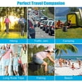 thumbnail image 5 of Wadeo Portable Camping Toilet with Lid, 5 of 8