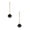 Black*2, variant on 1 Pcs Heavy Duty Toilet Plunger, Double Thrust Rubber Force Cup, Removes Clogs for Bathrooms, Kitchens, Baths, Showers, Powerful Commercial and Residential 21.65"
