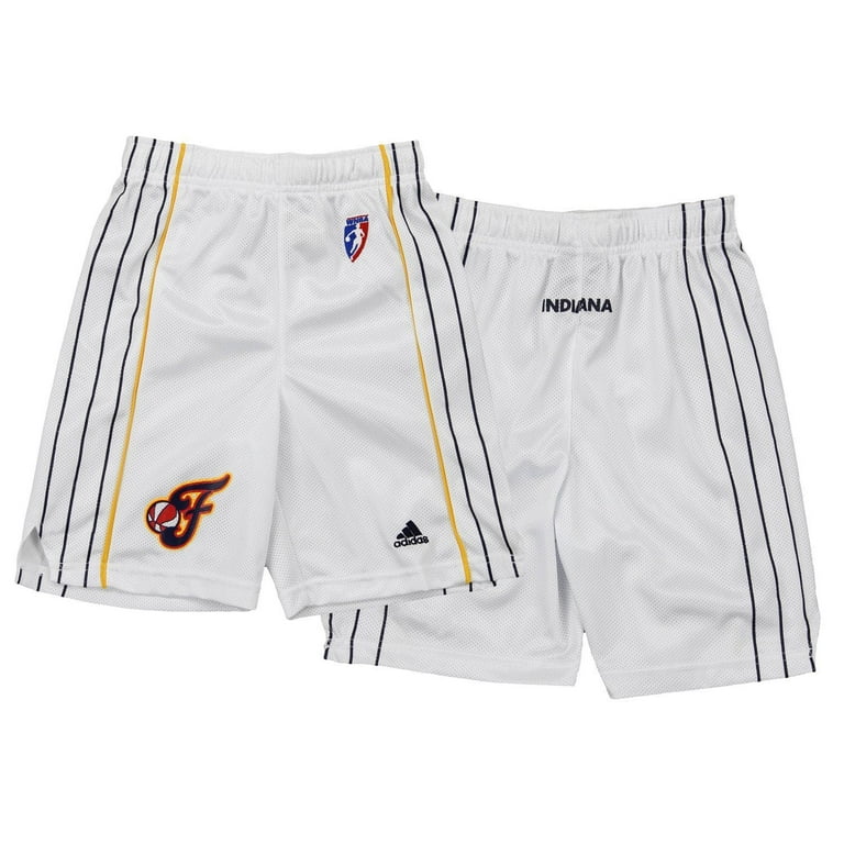 WNBA Youth Indiana Fever Basketball Shorts White Walmart