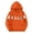 Orange, variant on Boys Girls Ghost Hoodie Halloween Reading Pullover Sweatshirt Pink,Size 7-8T