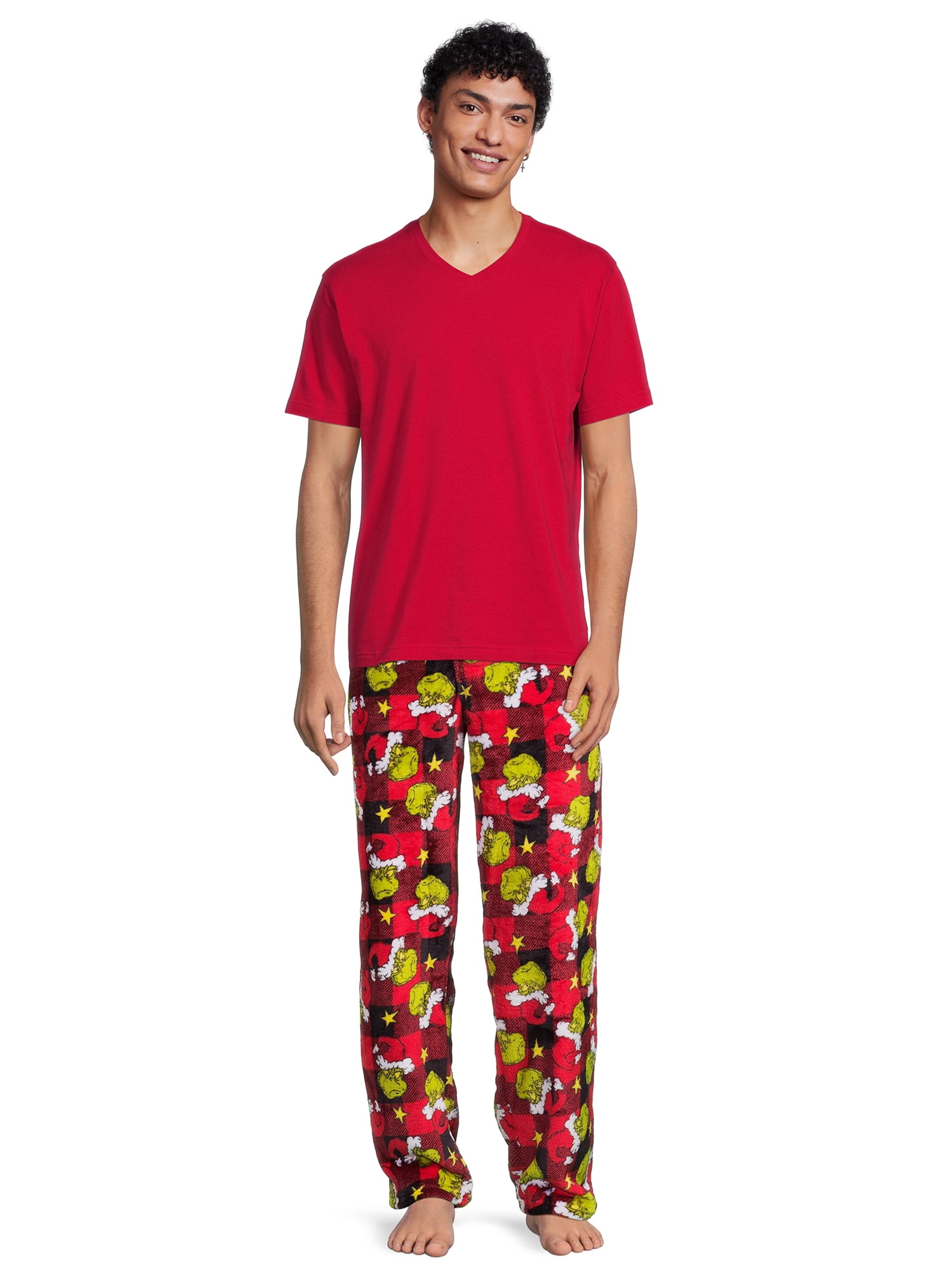 Dr. Seuss The Grinch Mens Superminky Sleep Pant, Sizes S-XL 