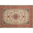 thumbnail image 1 of Ahgly Company Machine Washable Indoor Rectangle Traditional Fire Brick Red Area Rugs, 7' x 9', 1 of 7