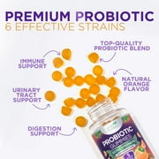 Probiotic Gummies - 5 Billion CFU - Advanced Probiotics Formula - Gut & Digestive Health Support Gummy for Occasional Bloating - Daily Acidophilus Probiotics Supplement for Women & Men - 120 Gummies