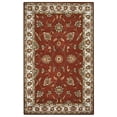 thumbnail image 4 of Rizzy Rugs Volare Area Rug VO1244 Rust Bordered Vines 8' x 8' Round, 4 of 4