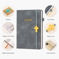 thumbnail image 3 of Cuaderno de Apuntes de Sermones Gracememory A5 Cuero 240 Páginas con Bolígrafo, 3 of 3