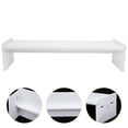 thumbnail image 3 of KAKOWELY Practical Computer Heighten Rack Wooden Monitor Shelf Household Computer Holder,19.69"X7.48"X4.57", 3 of 4